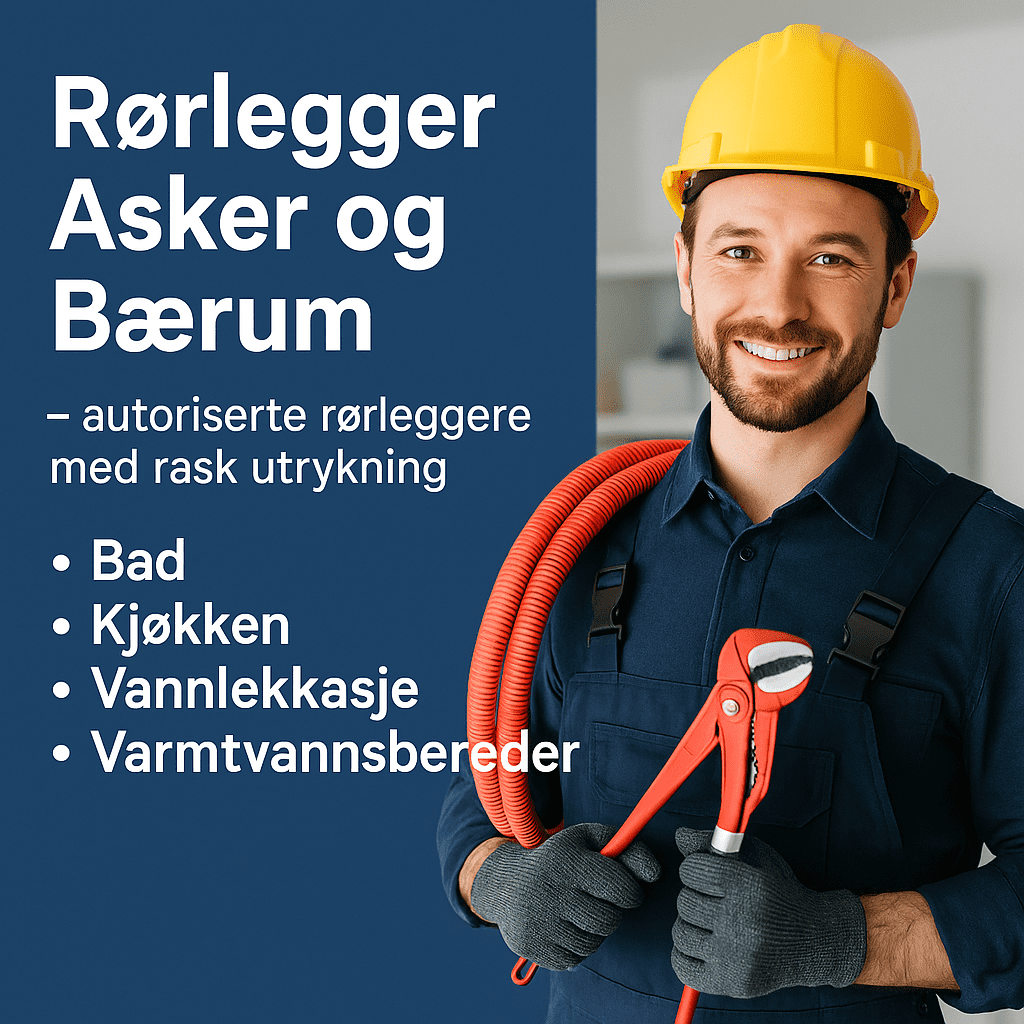 Rørlegger Asker | Rørlegger Bærum
