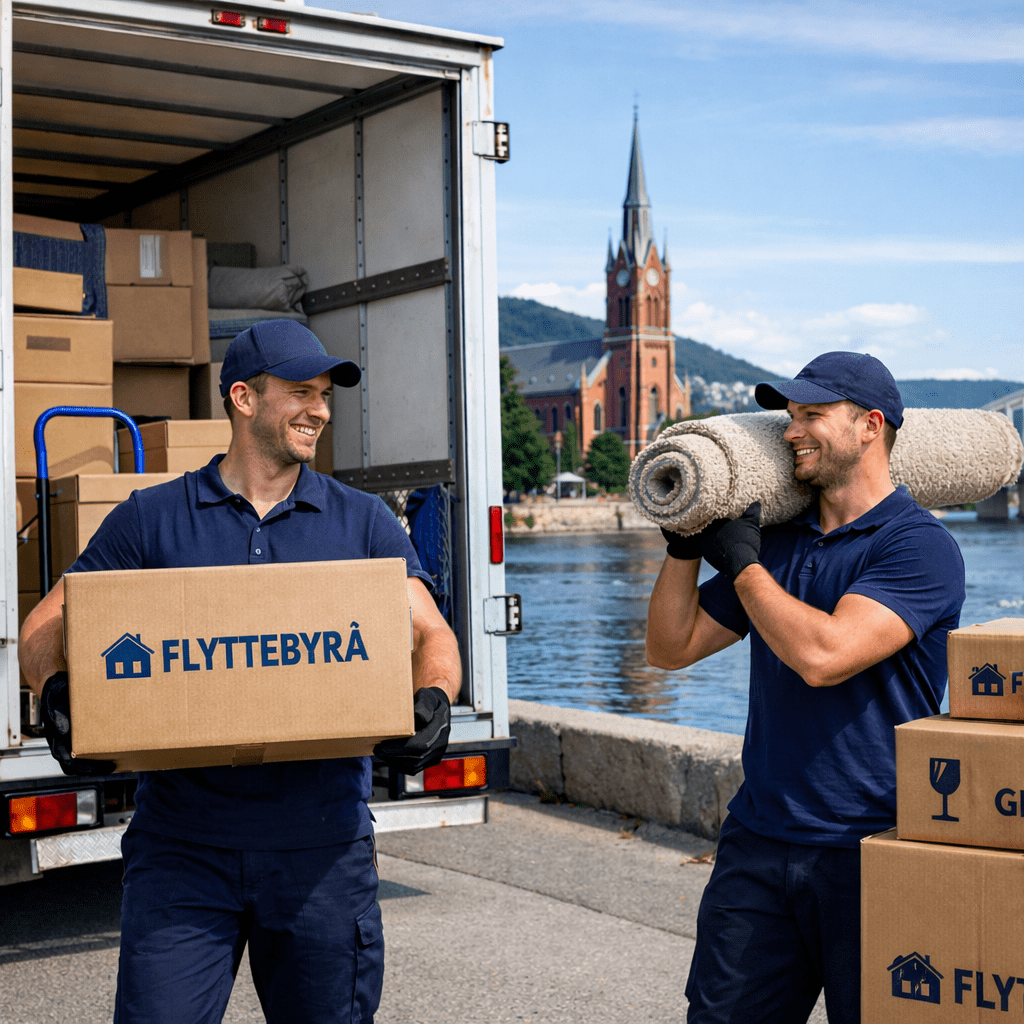 Flyttebyrå Drammen – profesjonell flyttehjelp