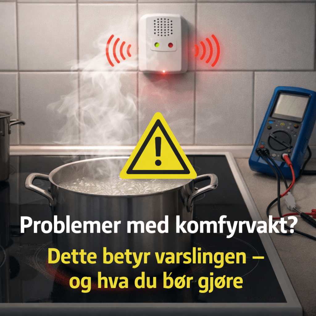 Problemer med komfyrvakt