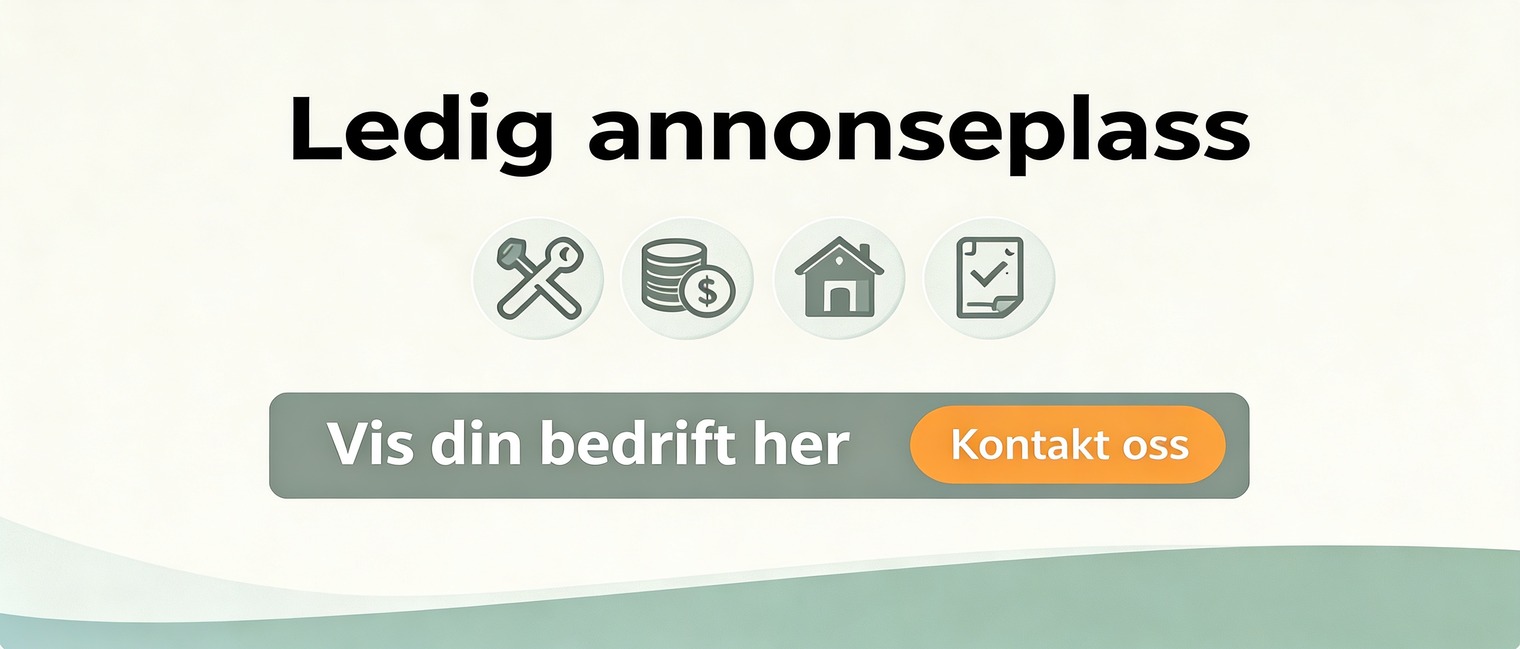 Ledig annonseplass
